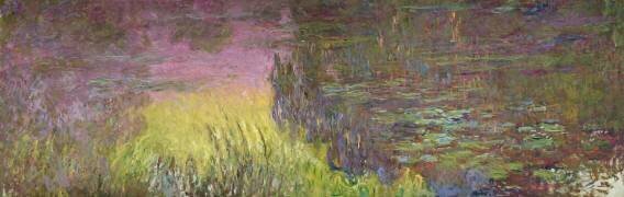 Waterlilies at Sunset (Claude Monet) - Muzeo.com