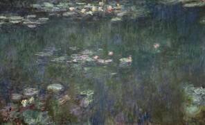 Waterlilies: Green Reflections (Claude Monet) - Muzeo.com
