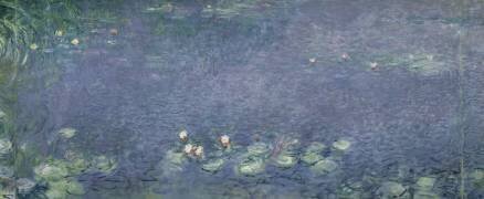 Waterlilies: Morning (Claude Monet) - Muzeo.com