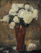 White Roses (Joaquin Sorolla y Bastida) - Muzeo.com