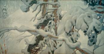 Winter (Akseli Gallen-Kallela) - Muzeo.com