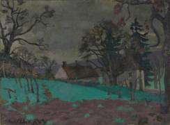 Winter evening in Morvan (André Chapuy) - Muzeo.com