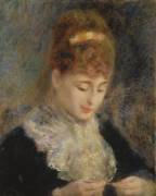 Woman Crocheting (Auguste Renoir) - Muzeo.com