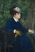 Woman in a Garden (Auguste Renoir) - Muzeo.com