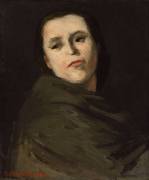 Woman's Head (Paul Cézanne) - Muzeo.com