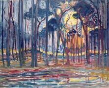 Woods near Oele (Piet Mondrian) - Muzeo.com