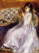 Young Woman Reading (Auguste Renoir) - Muzeo.com