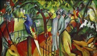 Zoological Garden I (August Macke) - Muzeo.com