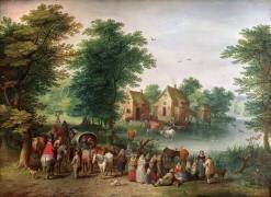 A Fair (Jan Brueghel the Elder) - Muzeo.com