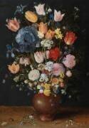 A Stoneware Vase of Flowers (Jan Brueghel the Elder) - Muzeo.com