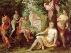 Diana and Acteon (Jan Brueghel the Elder) - Muzeo.com
