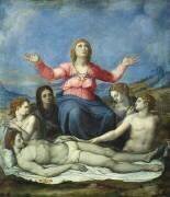 Lamentation over the Dead Christ (Alessandro Allori) - Muzeo.com