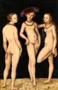 Les trois Grâces (Lucas Cranach the Elder) - Muzeo.com