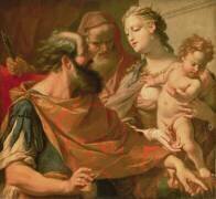 Moses Stepping on the Crown of Pharaoh (Sebastiano Ricci) - Muzeo.com