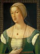 Portrait of a Young Woman (Girolamo di Benvenuto) - Muzeo.com