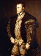 Portrait of King Philip II of Spain (Tiziano) - Muzeo.com