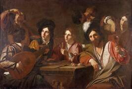 Réunions de buveurs (Nicolas Tournier) - Muzeo.com