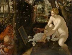 Susanna bathing (Tintoretto) - Muzeo.com