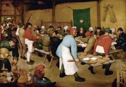 The peasant wedding (Pieter Brueghel the Elder) - Muzeo.com