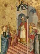 The Presentation of the Virgin in the Temple (Andrea di Bartolo) - Muzeo.com