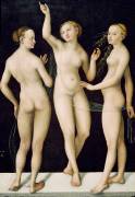 The Three Graces (Lucas Cranach the Elder) - Muzeo.com