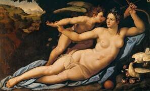 Venus and Cupid (Alessandro Allori) - Muzeo.com