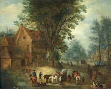 Village Scene (Jan Brueghel the Elder) - Muzeo.com