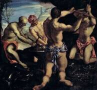 Vulcan's forge (Tintoretto) - Muzeo.com