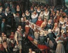 Wedding Banquet (Jan Brueghel the Elder) - Muzeo.com