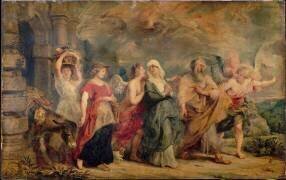 La Famille de Loth quittant Sodome (Peter Paul Rubens) - Muzeo.com