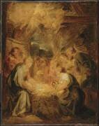 L'Adoration des bergers (Jean-Honoré Fragonard) - Muzeo.com