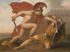 Le combat (Anne-Louis Girodet) - Muzeo.com