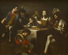 Le Concert au bas-relief (Valentin de Boulogne) - Muzeo.com