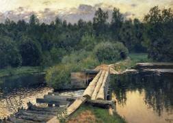 At the Shallow (Isaac Levitan) - Muzeo.com