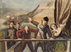 La Parade foraine (Honoré Daumier) - Muzeo.com