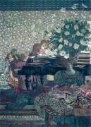 Le piano (Edouard Vuillard) - Muzeo.com