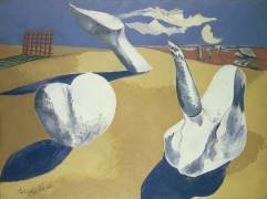 Nocturnal Landscape (Paul Nash) - Muzeo.com