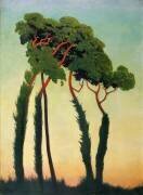 Pins parasols (Félix Vallotton) - Muzeo.com