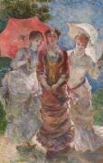 Trois femmes aux ombrelles (Marie Bracquemond) - Muzeo.com
