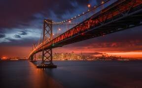 Fire over San Francisco (Toby Harriman) - Muzeo.com