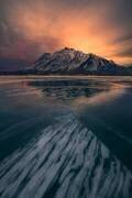 Ice Bars in Lake Abraham (Leah Xu) - Muzeo.com
