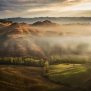 Mystical Waving Fields Tuscany (Jarek Pawlak) - Muzeo.com