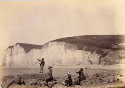 Falaises de Saint-Pierre (falaise amont). (Gustave Eiffel) - Muzeo.com