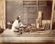 Le charpentier (Stillfried & Andersen) - Muzeo.com