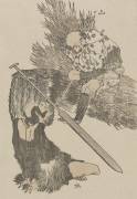 Farmer and Fisherman (Hokusai) - Muzeo.com