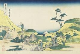 Lower Meguro (Hokusai) - Muzeo.com