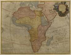 Map of Africa (Guillaume Delisle) - Muzeo.com
