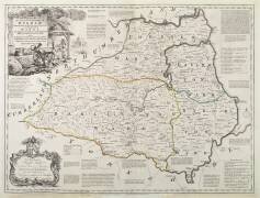 Map of Durham (Thomas Kitchin) - Muzeo.com