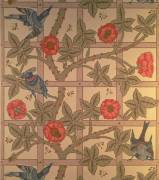 'Trellis' wallpaper design (William Morris) - Muzeo.com