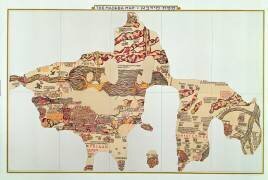 The Madaba mosaic map (anonymous) - Muzeo.com
